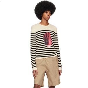 JW Anderson Striped Glove Sweater